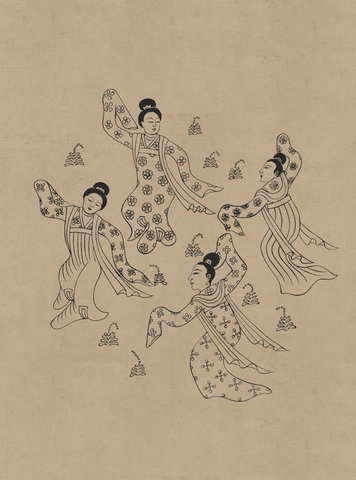 莫高窟156窟 晚唐 宋国夫人出行图 