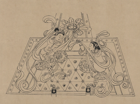 莫高窟156窟 晚唐 舞伎菩萨 