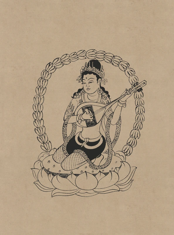 莫高窟161窟 晚唐 菩萨伎乐 