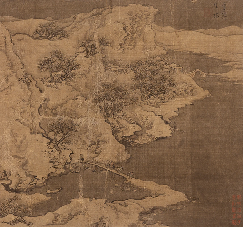 袁江-册页雪霁行旅（中国美术馆）