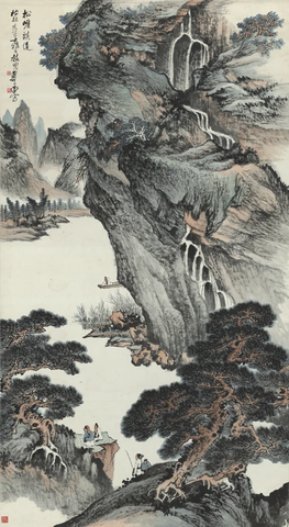 郑午昌，松涯读道 