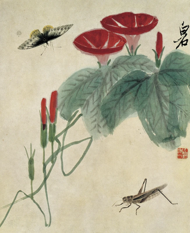 齐白石小品（1） (2) 