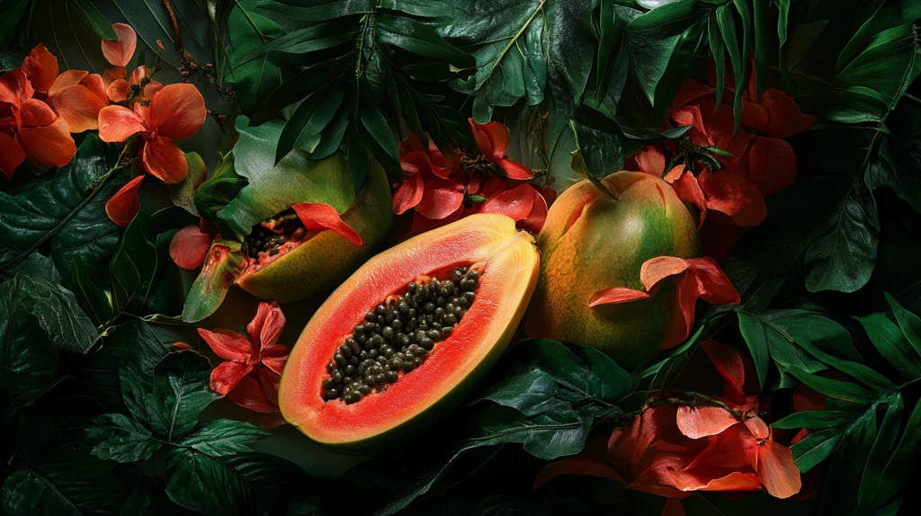 热带植物花卉水果