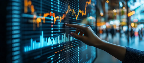 商业成功虚拟图表