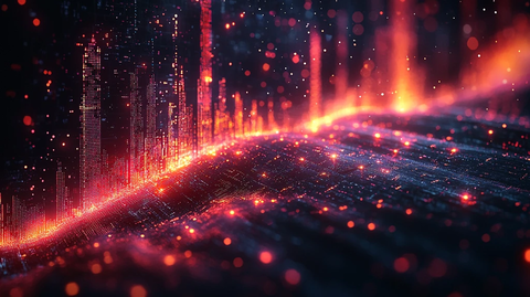 金融增长趋势图