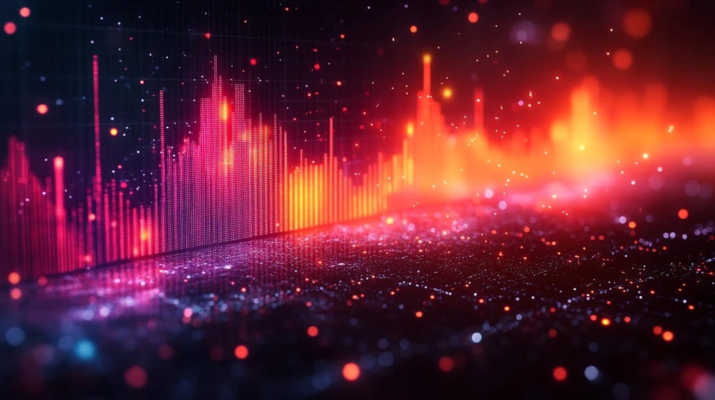 股票图表震动下跌