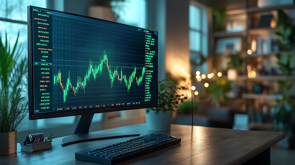 显示器股票走势图