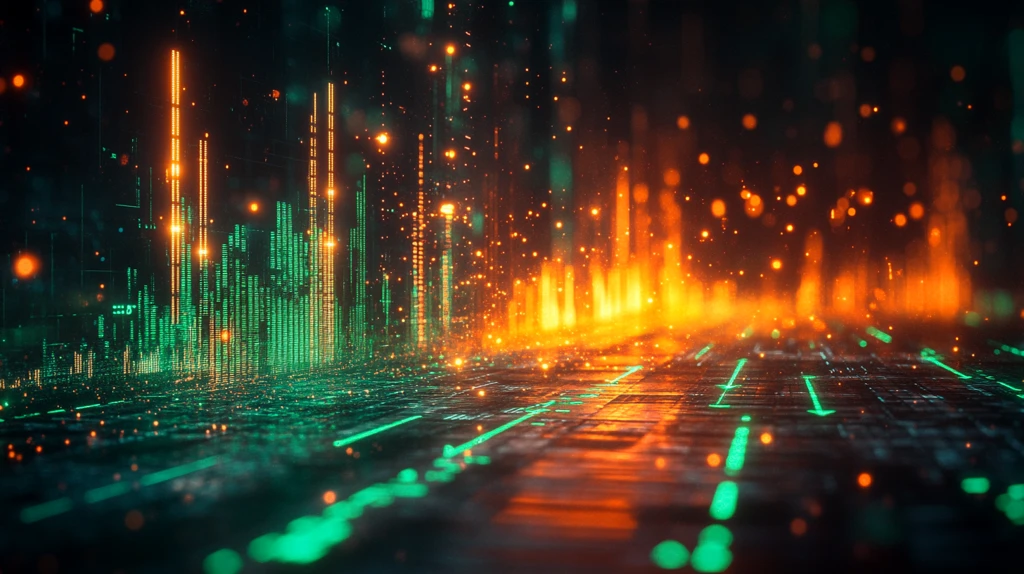 科技图表下降趋势