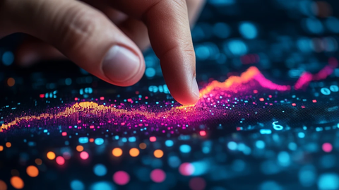 数据上升趋势图