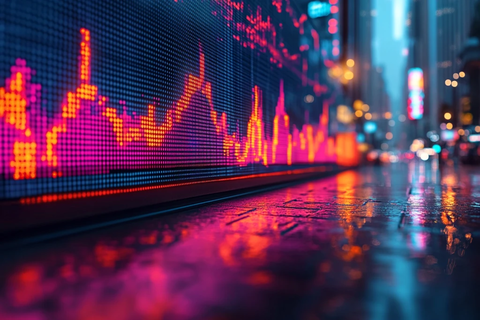 股市上涨趋势图