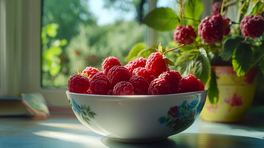 新鲜水果新鲜树莓