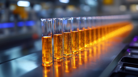 试管排列展示股市数据