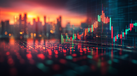 股票图表背景