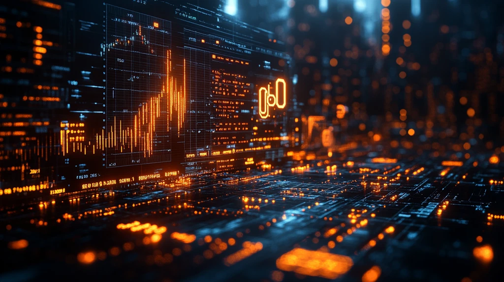 货币汇率数字景观