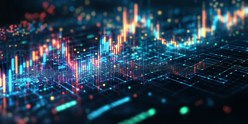 交易图表灯光效果