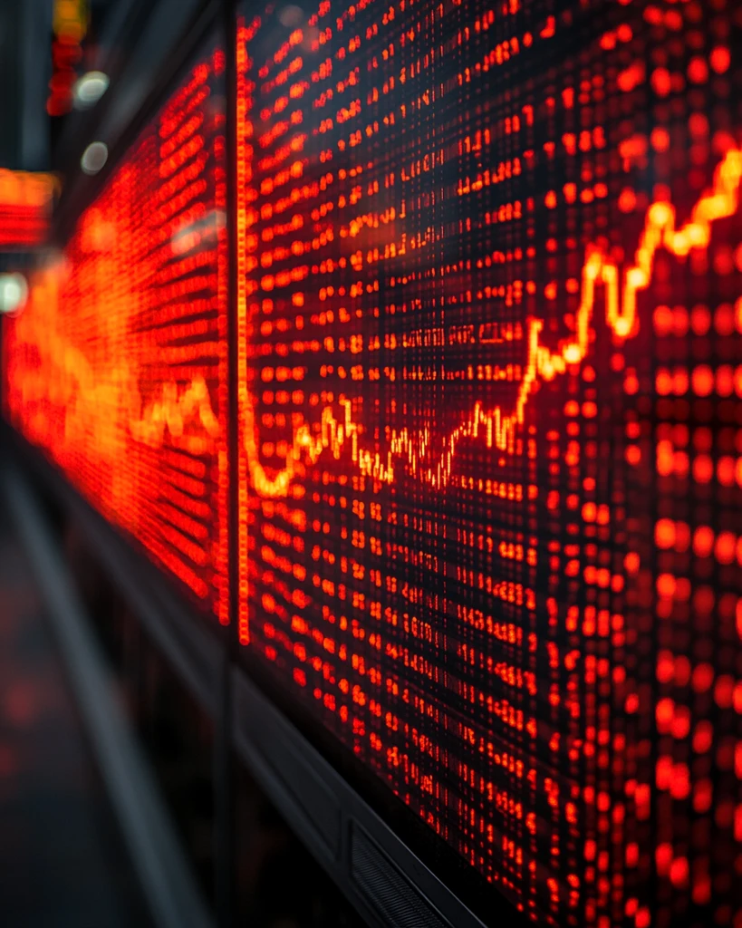 股市价格快速波动