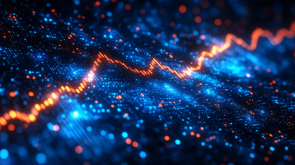 股市增长趋势图