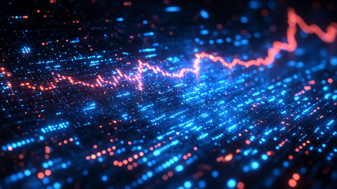 股市增长趋势图