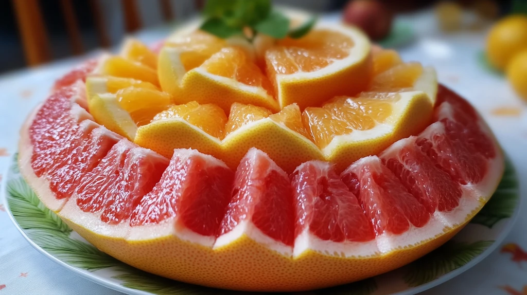 红心柚拼盘