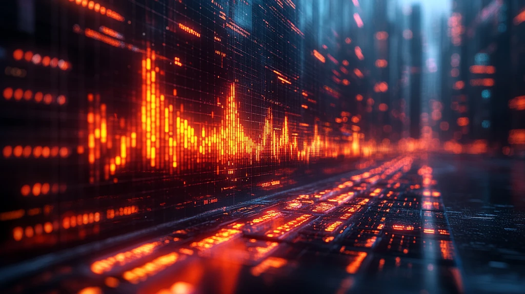 比特币交易量柱状图