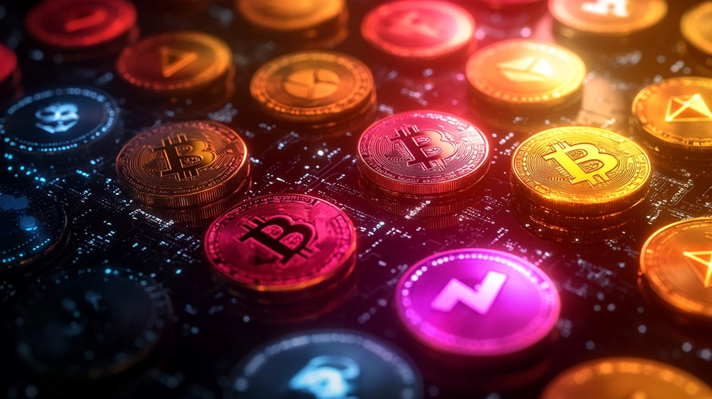 彩色加密货币评级