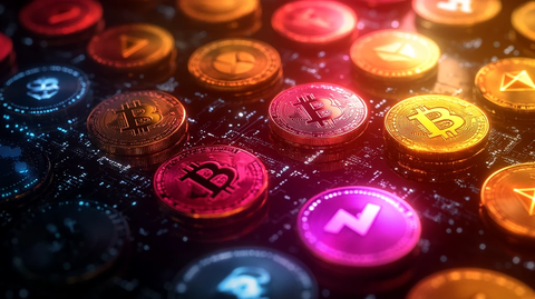 彩色加密货币评级