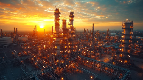 工业设施建设现场