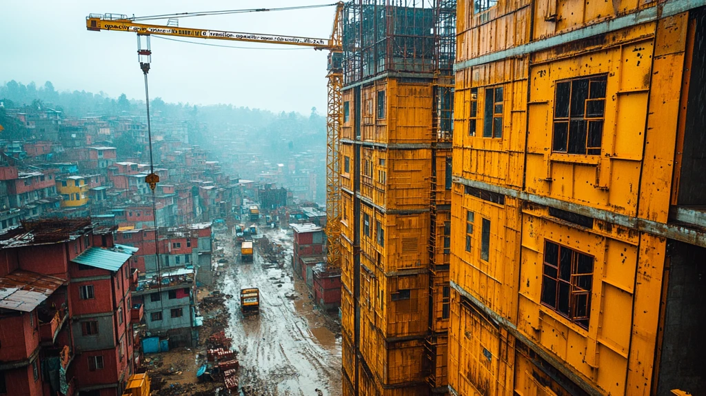 四黄鹤舞动建筑群