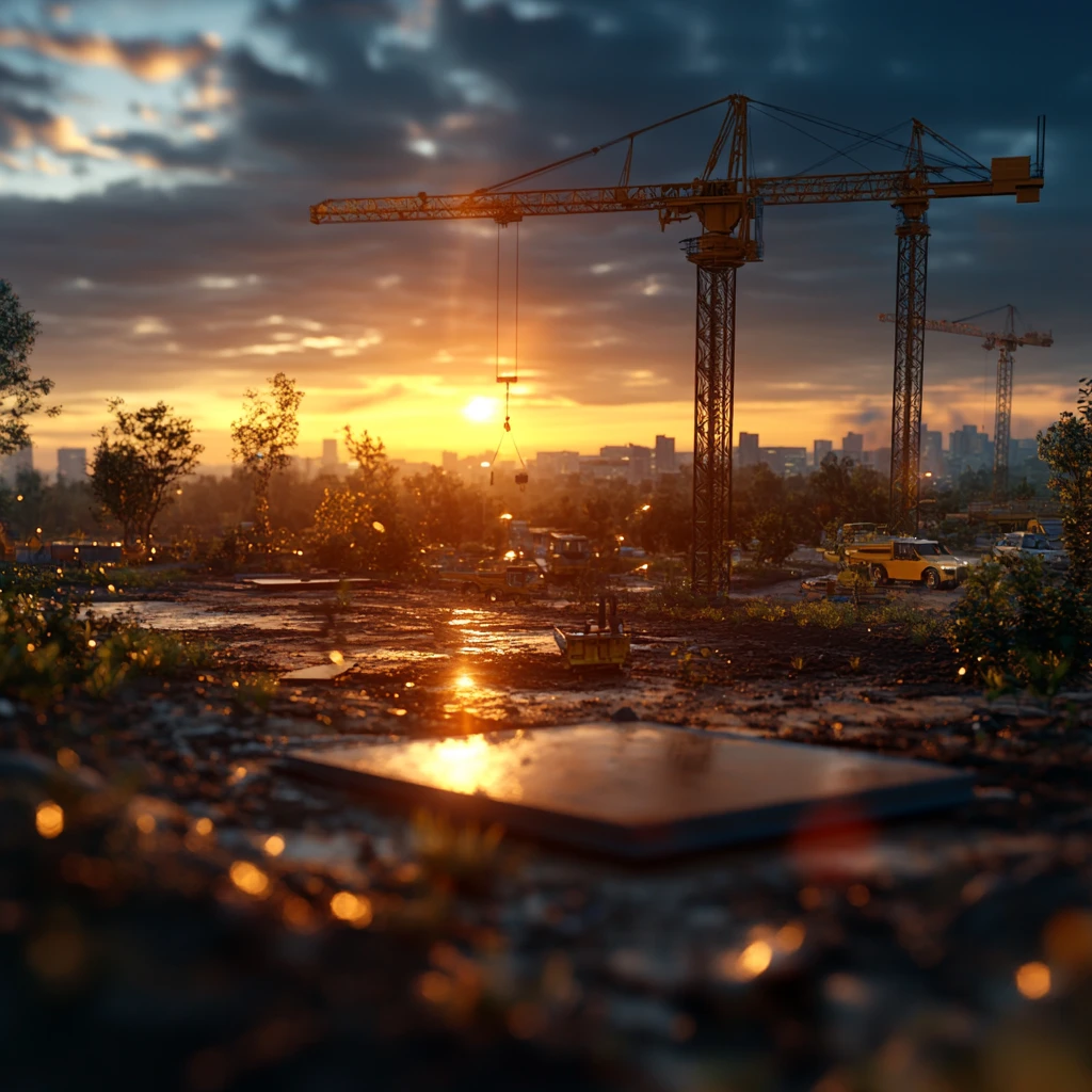 混凝土机械天空