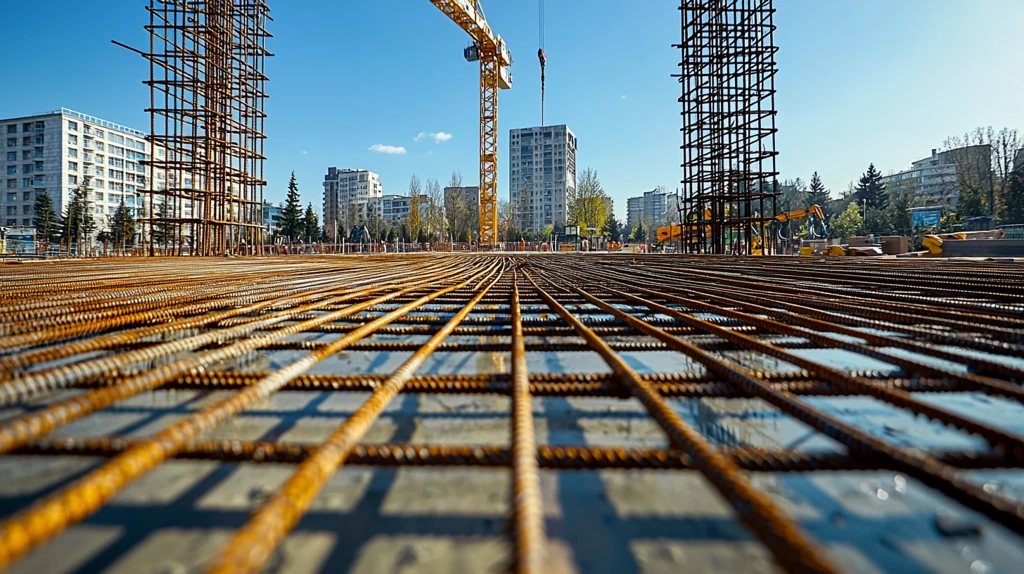 城市发展中的建筑工地