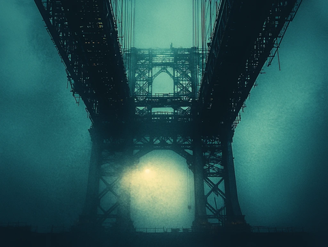 钢铁桥梁升降间