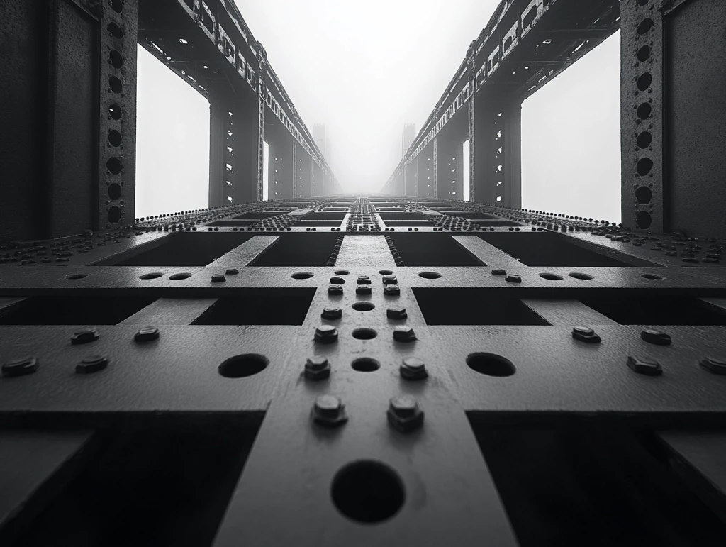 钢铁桥梁升降间