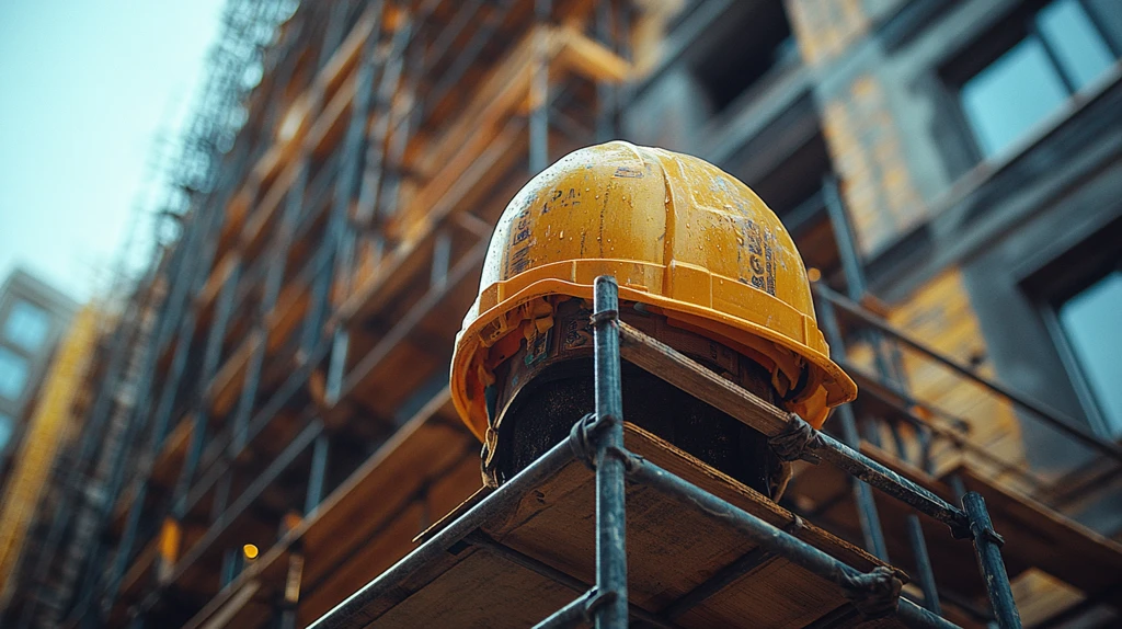 脚手架施工现场