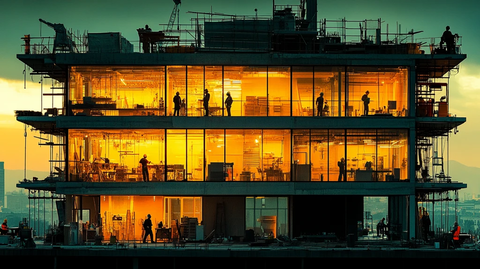 工人建造办公室