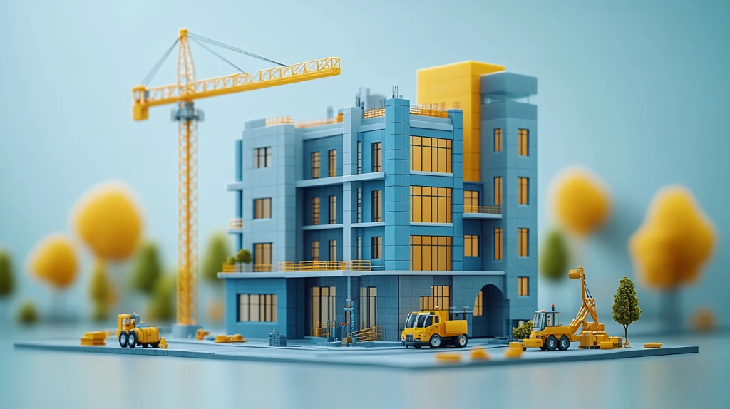 三维建筑施工图