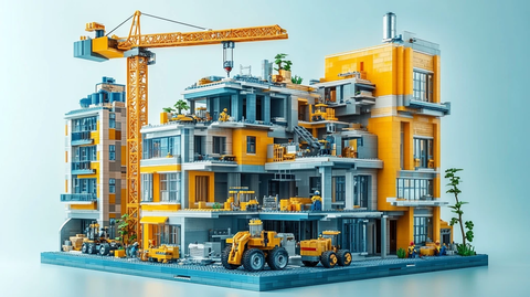 三维建筑施工图