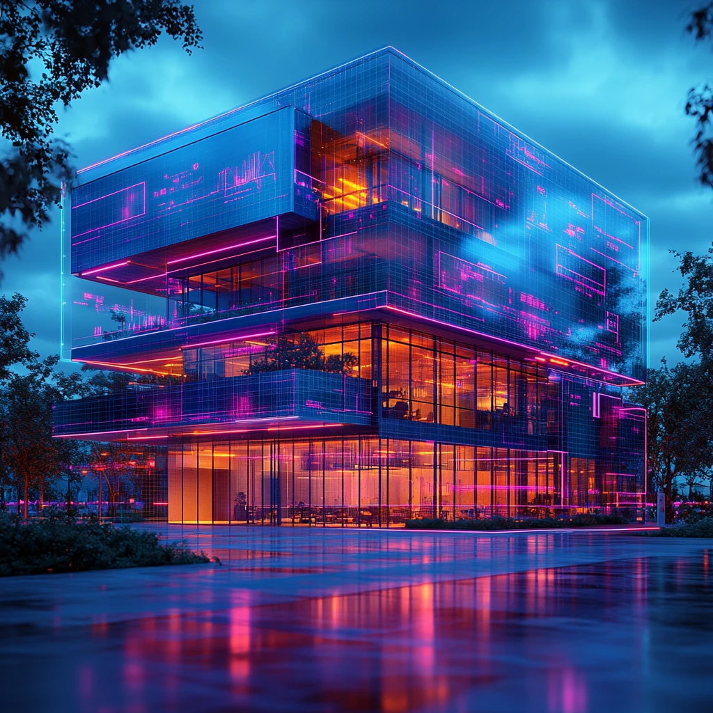 现代办公建筑图