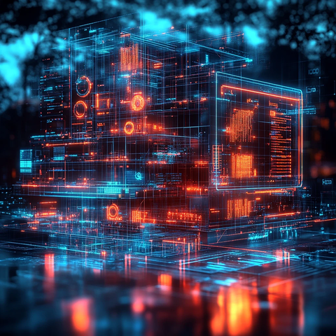 现代办公建筑图