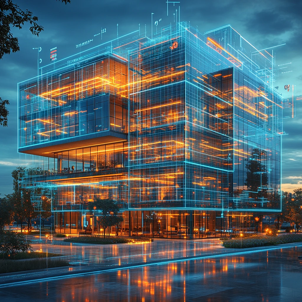 现代办公建筑图