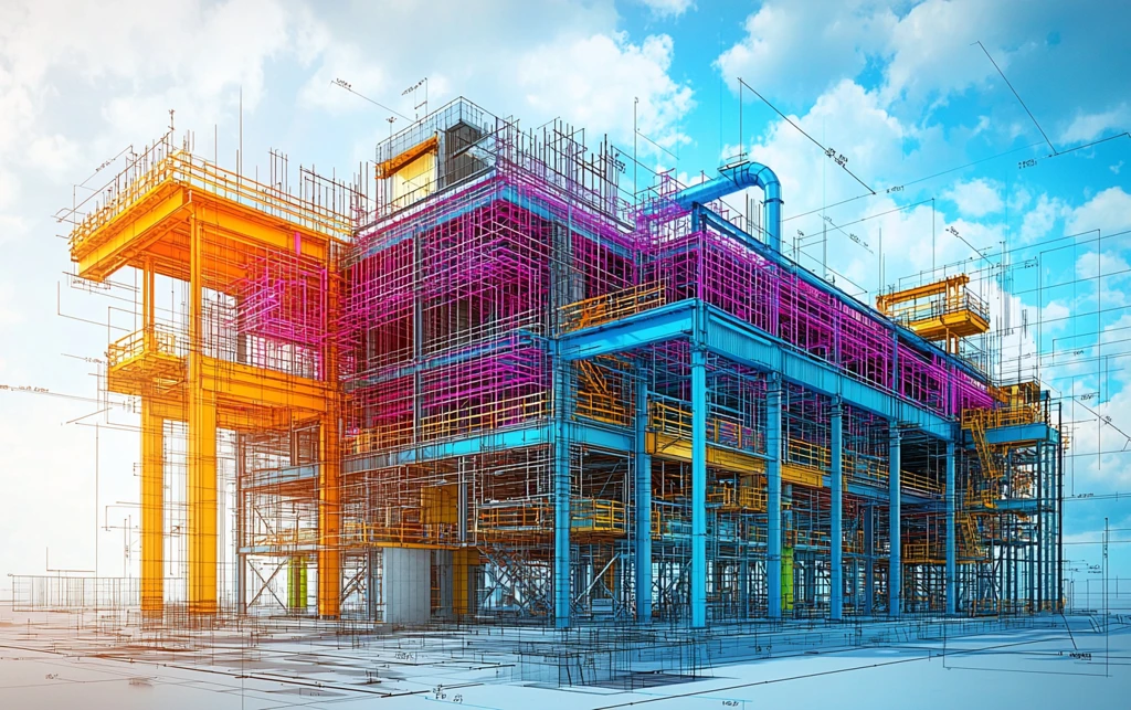 钢结构建筑设计图