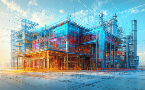 钢结构建筑设计图