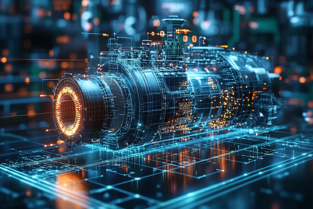 数字双胞胎工程海报