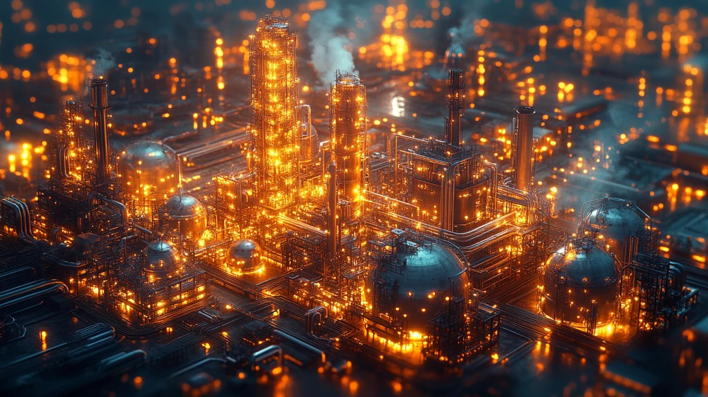 工业厂区布局图