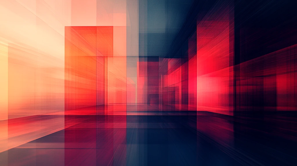 红蓝建筑设计图