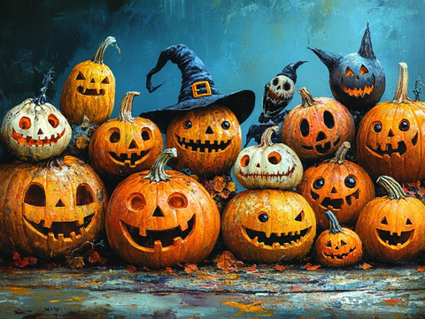 南瓜灯与创意造型