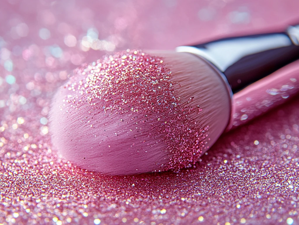 闪粉化妆刷