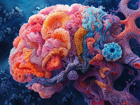 大脑结构网络图