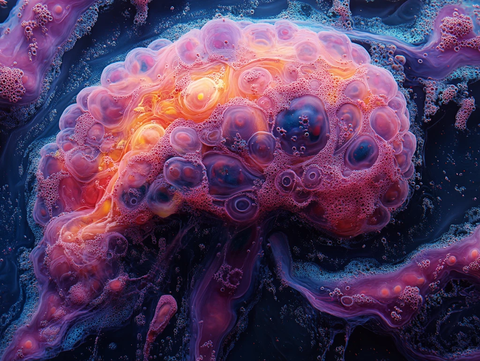 大脑结构网络图