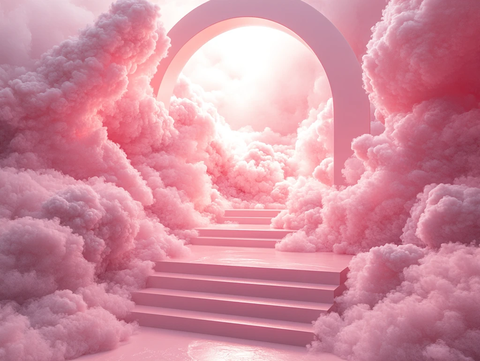 棉花糖云朵舞台