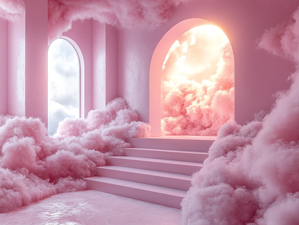 棉花糖云朵舞台